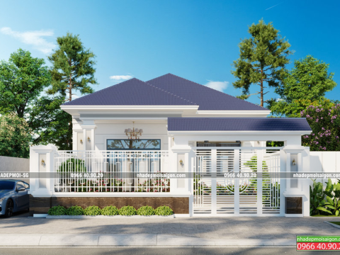 MẪU THIẾT KẾ NHÀ MÁI NHẬT ĐẸP
