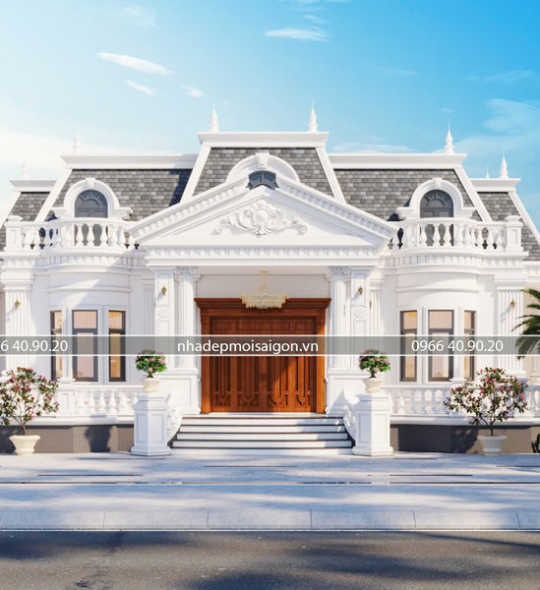KHÁM PHÁ MẪU BIỆT THỰ VƯỜN TÂN CỔ ĐIỂN ĐẸP