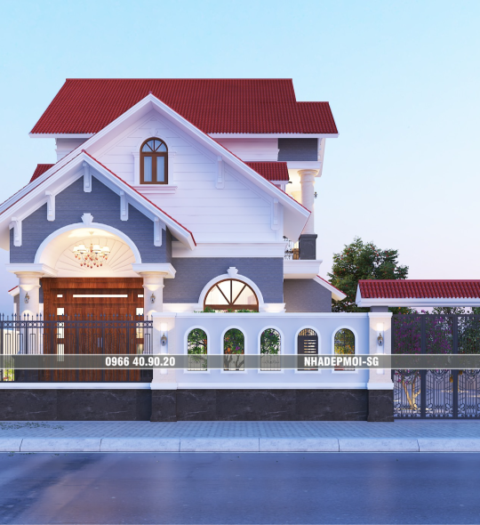 MẪU BIỆT THỰ VƯỜN MÁI THÁI 7X18M ĐỒNG NAI