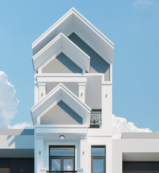 NHÀ PHỐ MÁI THÁI 5 TẦNG 4X18M