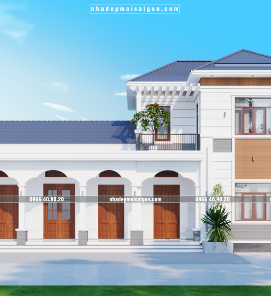 thi công cải tạo biệt thự vườn 2 tầng