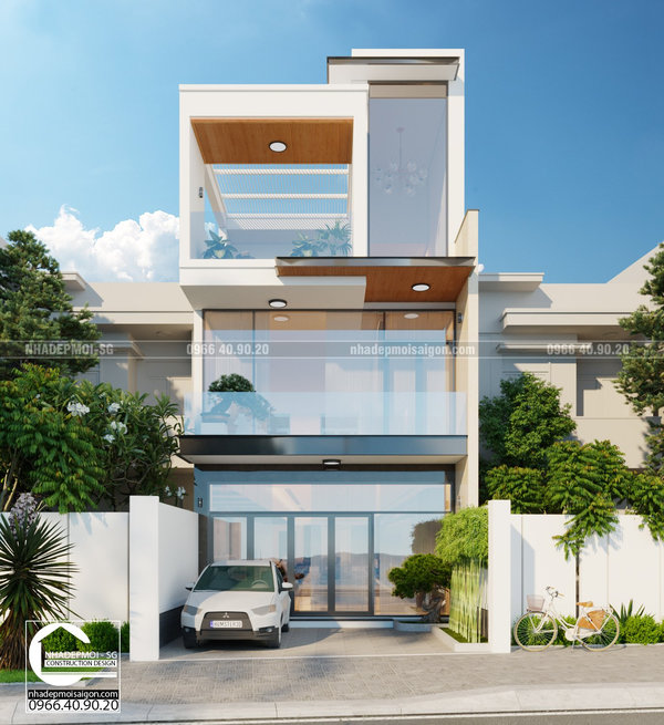 mẫu nhà phố đẹp