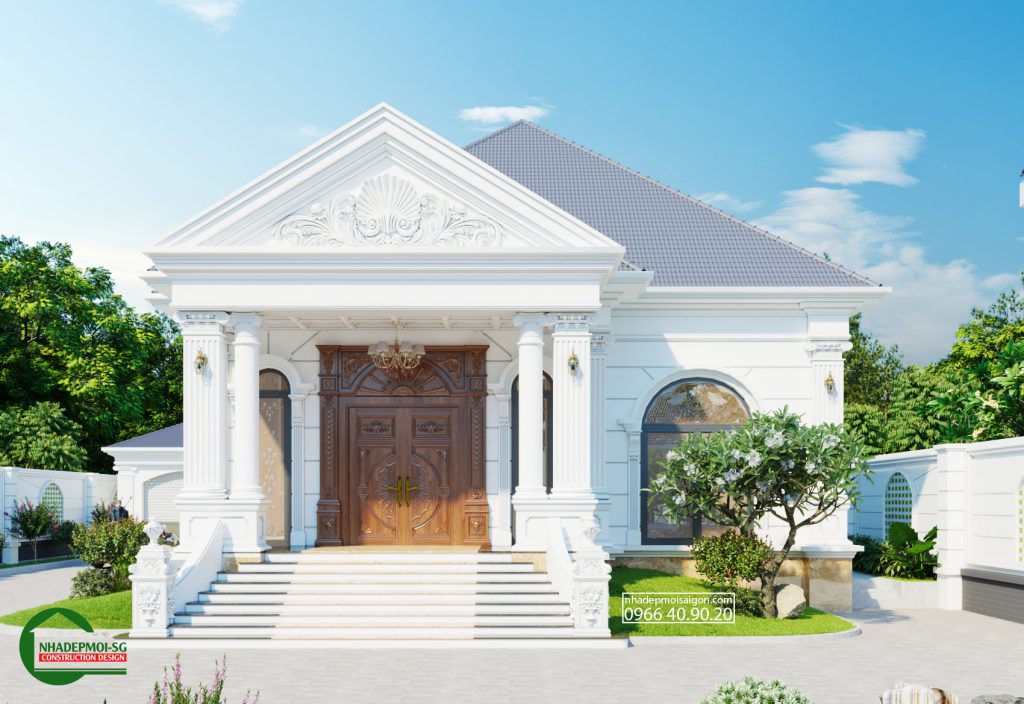 biệt thự 1 trệt