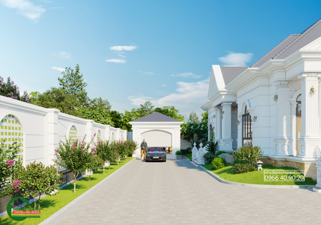 biệt thự 1 trệt