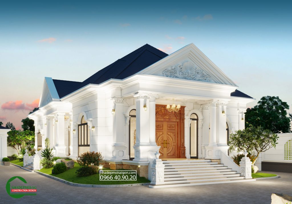 biệt thự 1 trệt