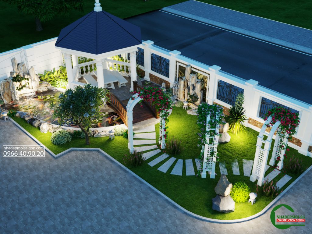 biệt thự 1 trệt