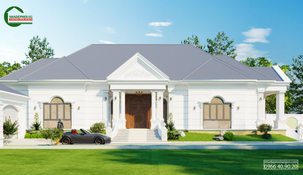 biệt thự 1 trệt