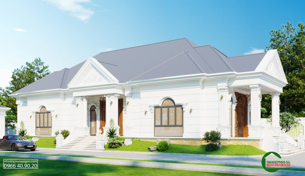 biệt thự 1 trệt