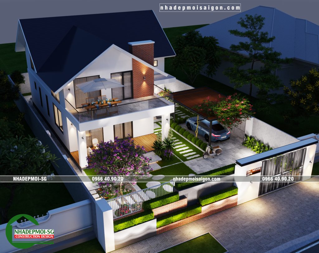 biệt thự 2 tầng