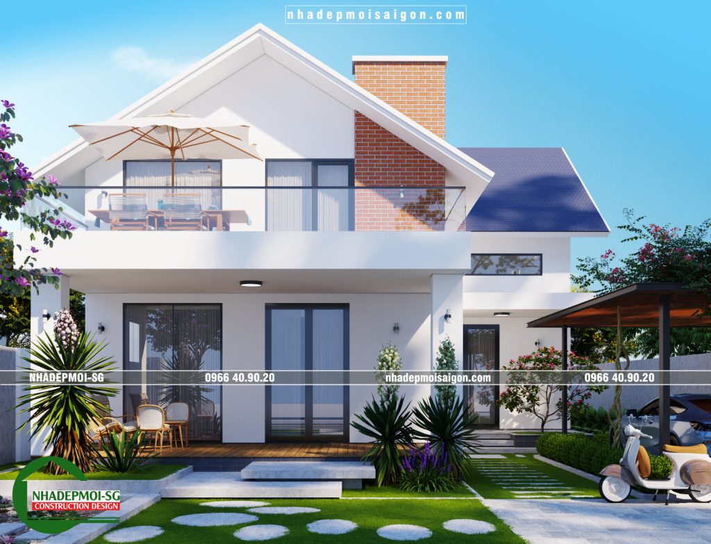 biệt thự 2 tầng