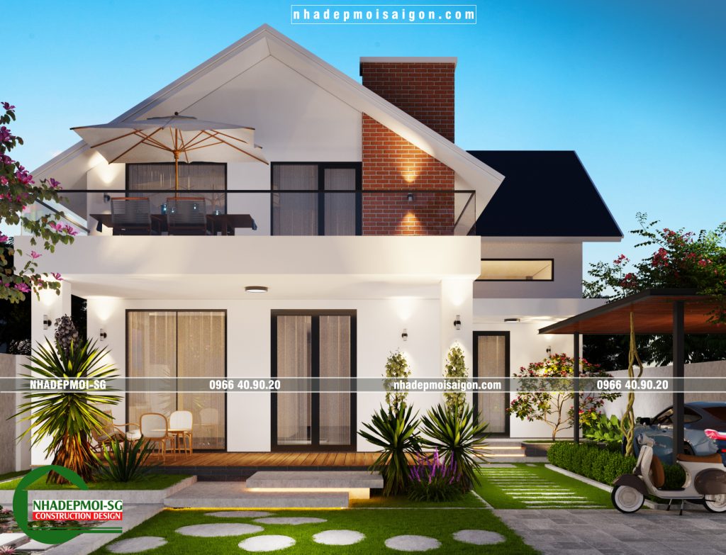 biệt thự 2 tầng