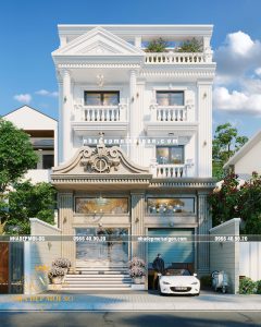 biệt thự cổ điển 3 tầng