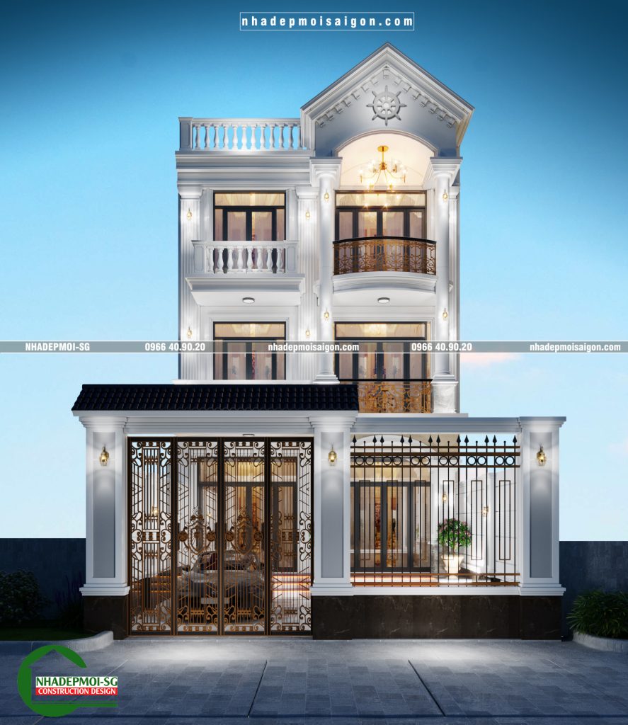 biệt thự mái thái