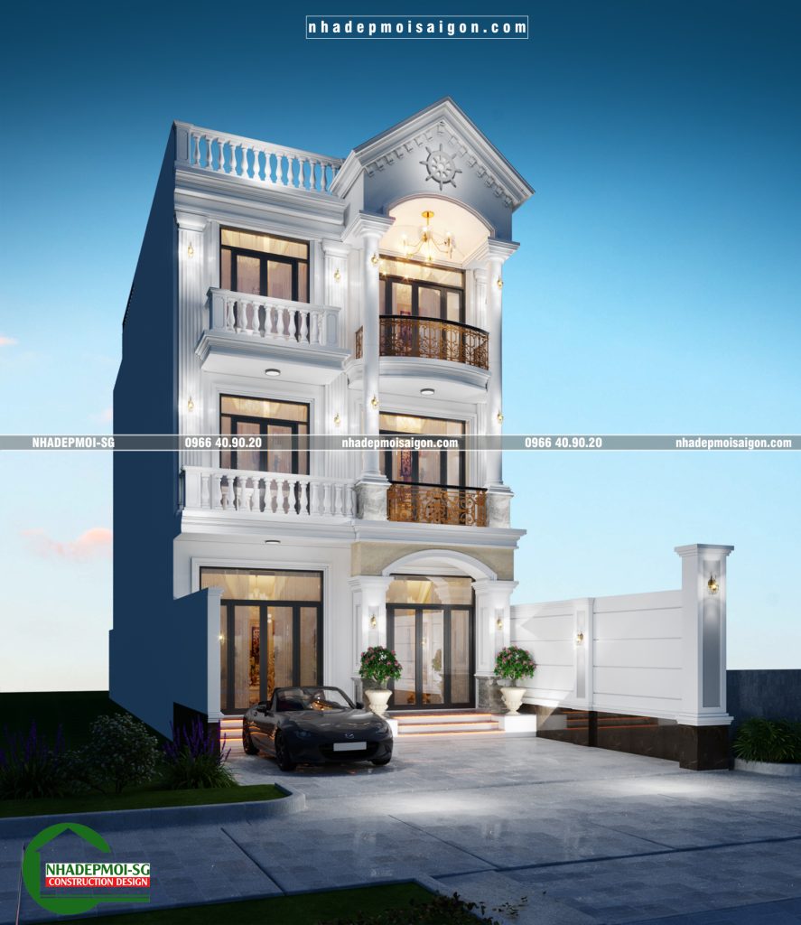 biệt thự mái thái