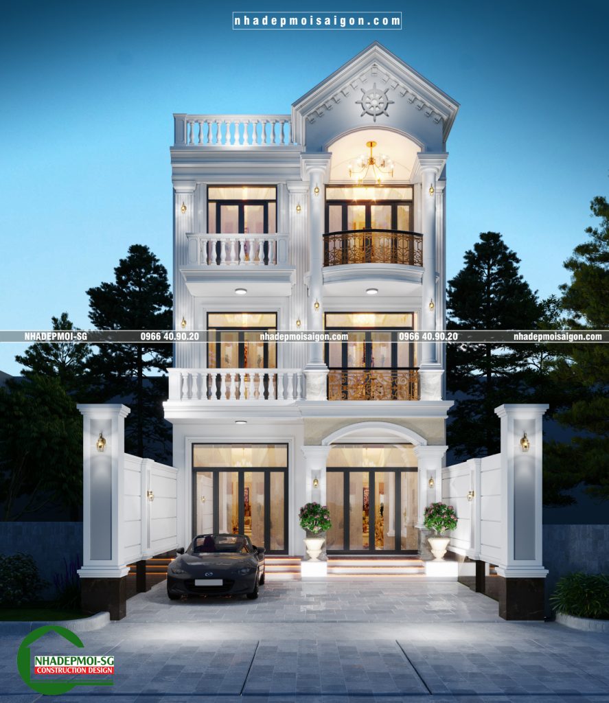 biệt thự mái thái