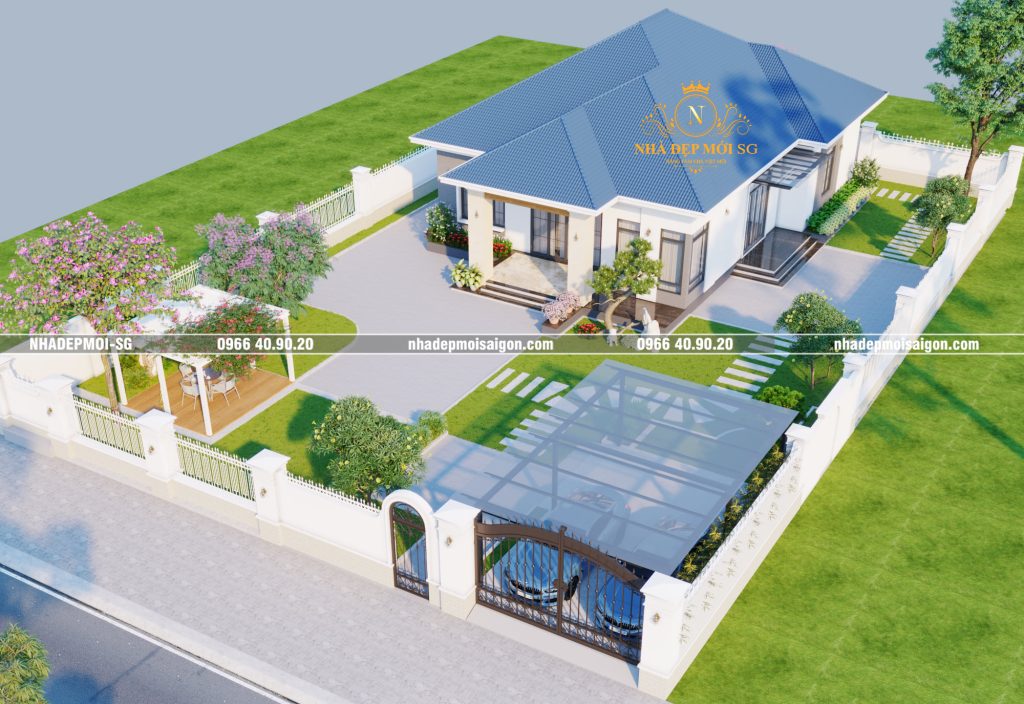 biệt thự 1 trệt