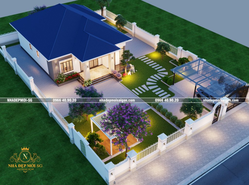 biệt thự 1 trệt