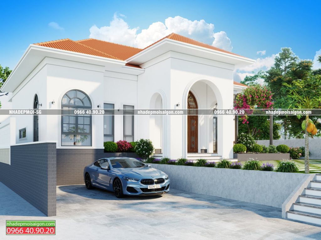 biệt thự vườn mái nhật 1 trệt