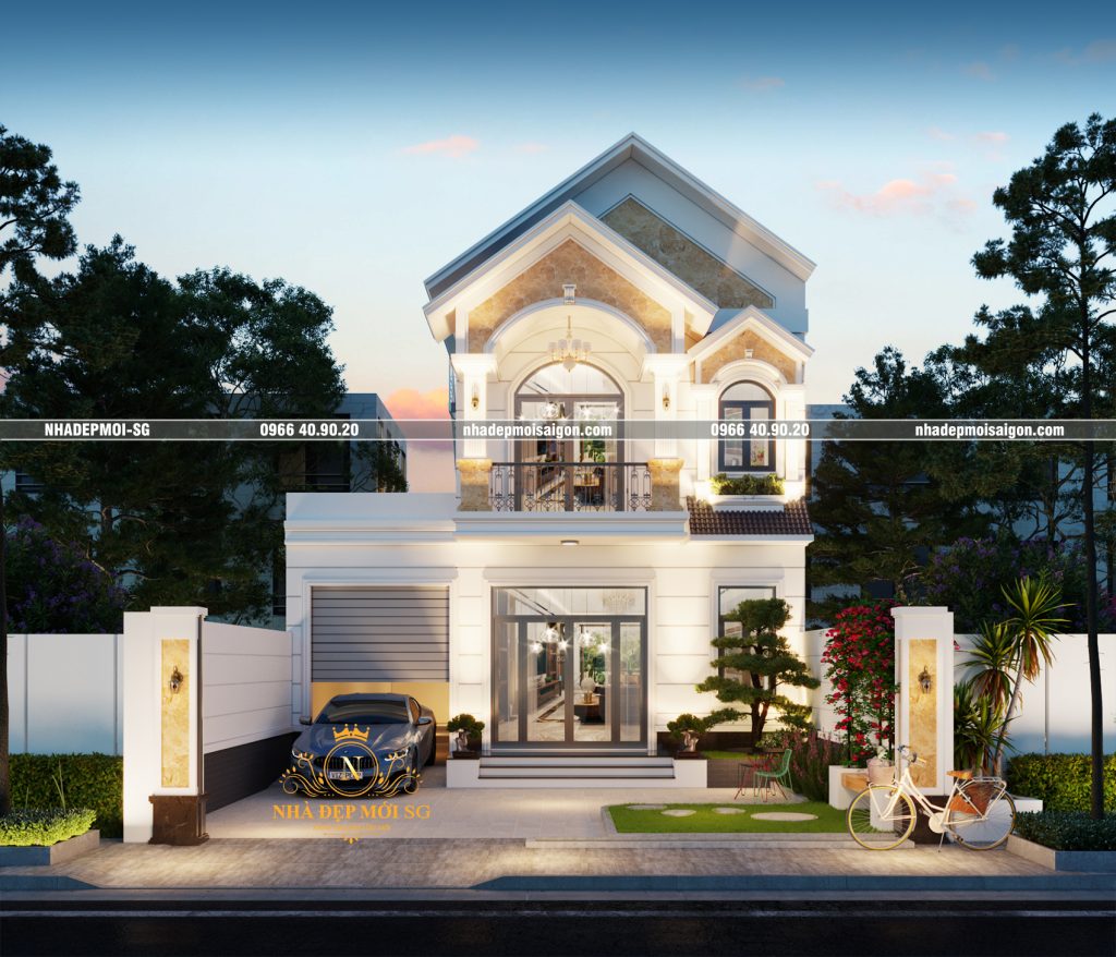 thi công nhà mái thái