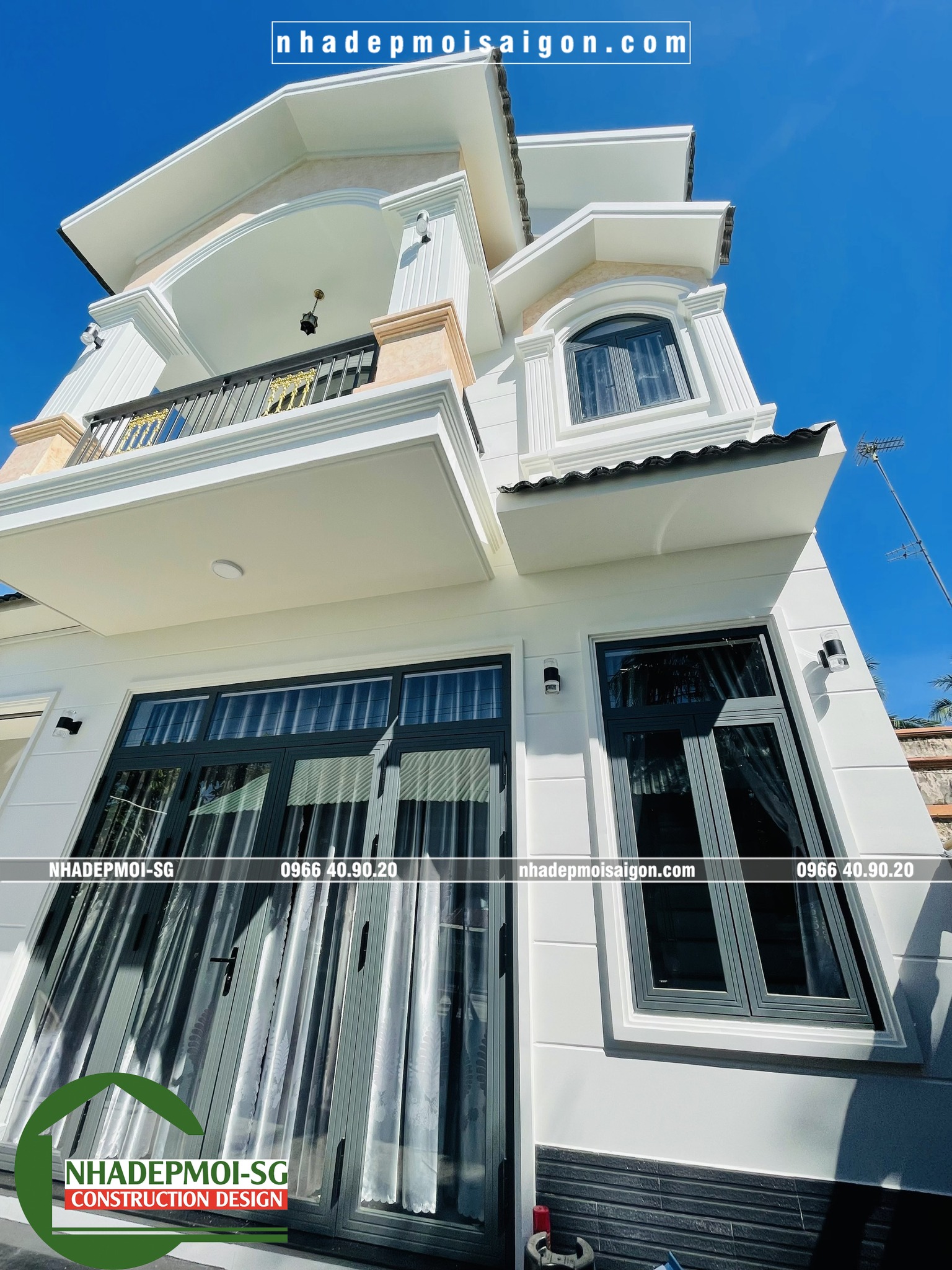 thi công nhà mái thái