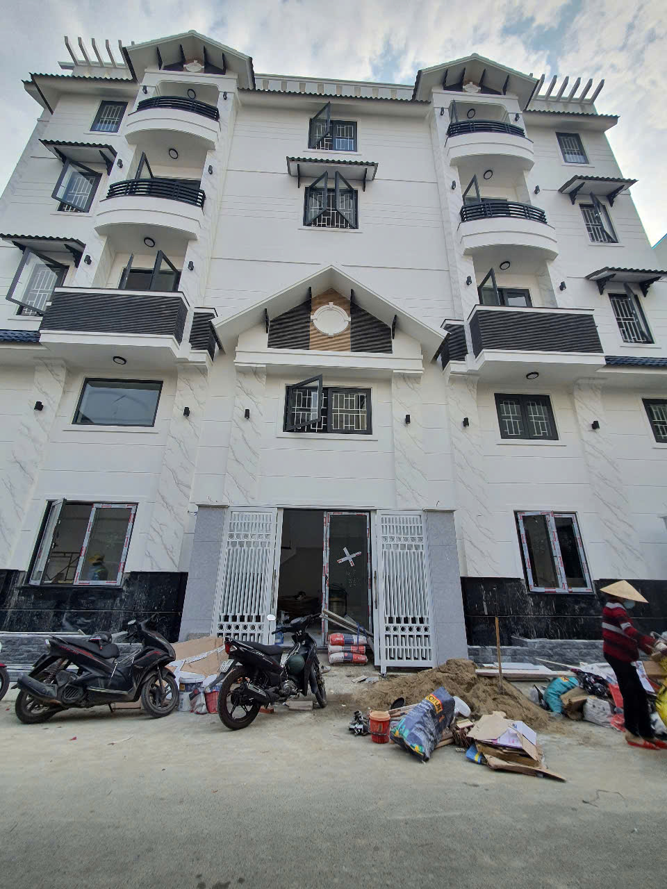 thi công nhà phố 2 mặt tiền