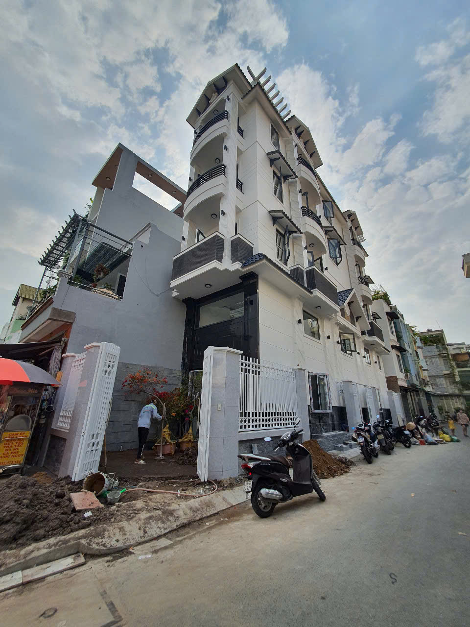 thi công nhà phố 2 mặt tiền