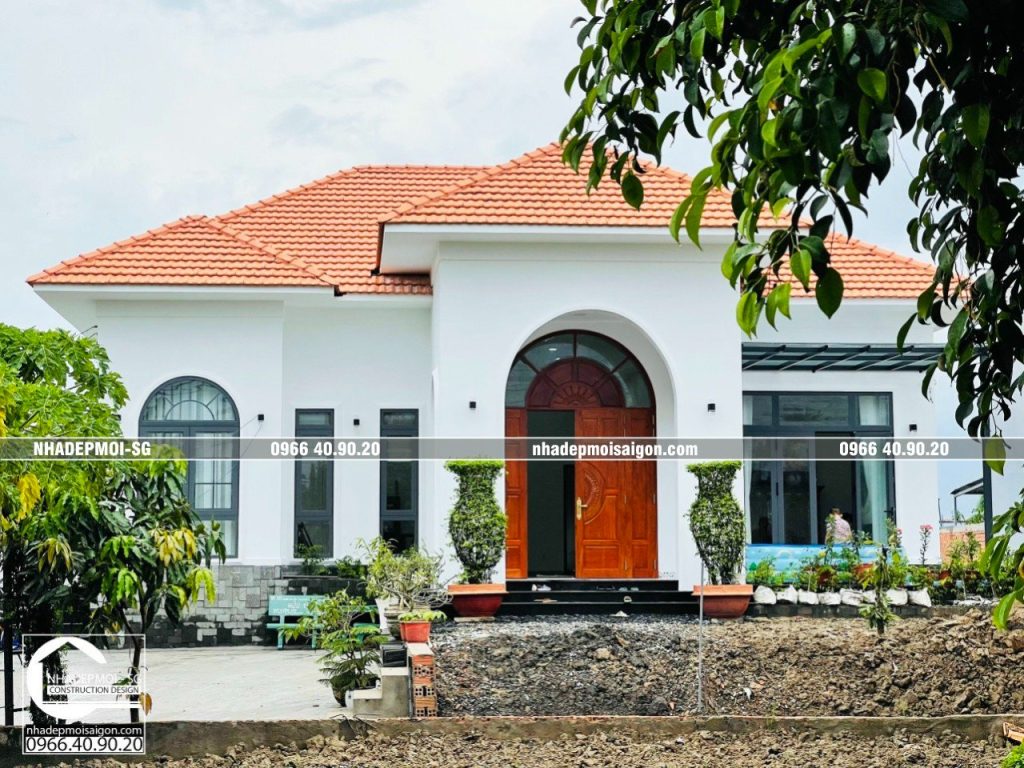 mẫu biệt thự 1 trệt đẹp