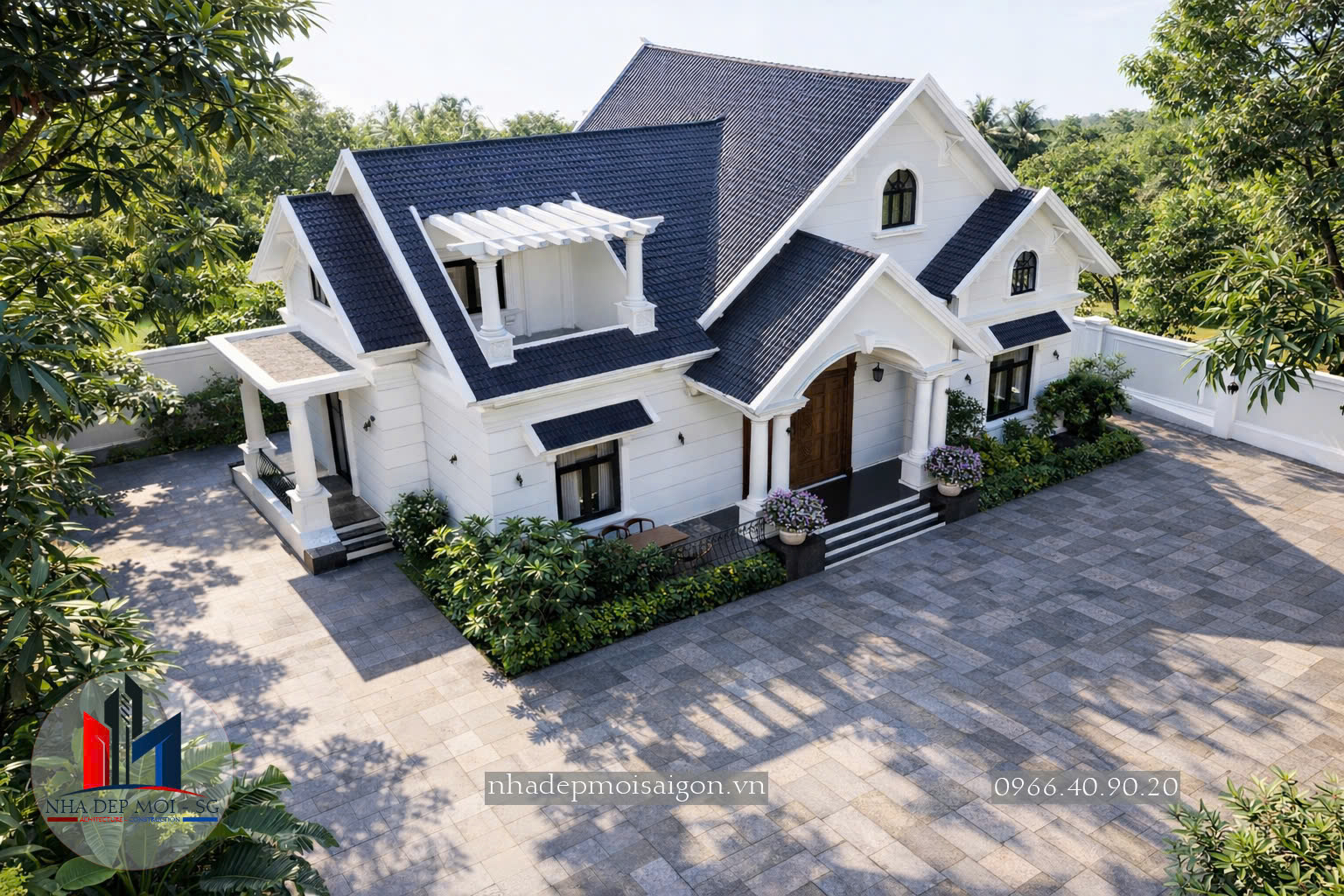 biệt thự vườn 1 trệt đẹp