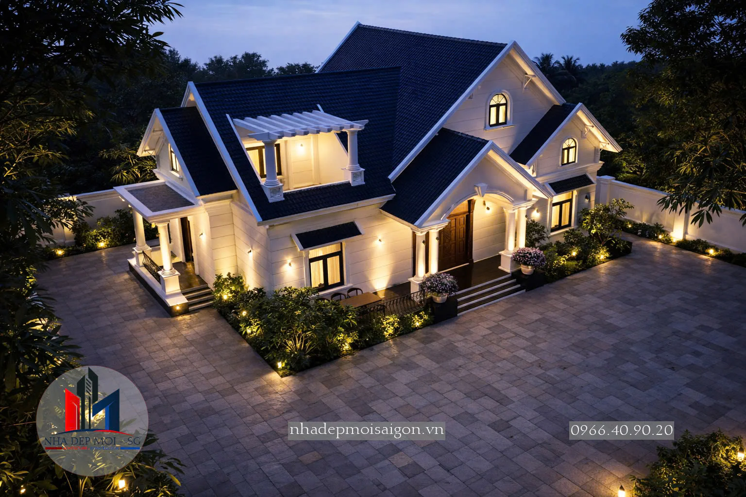 biệt thự vườn 1 trệt đẹp