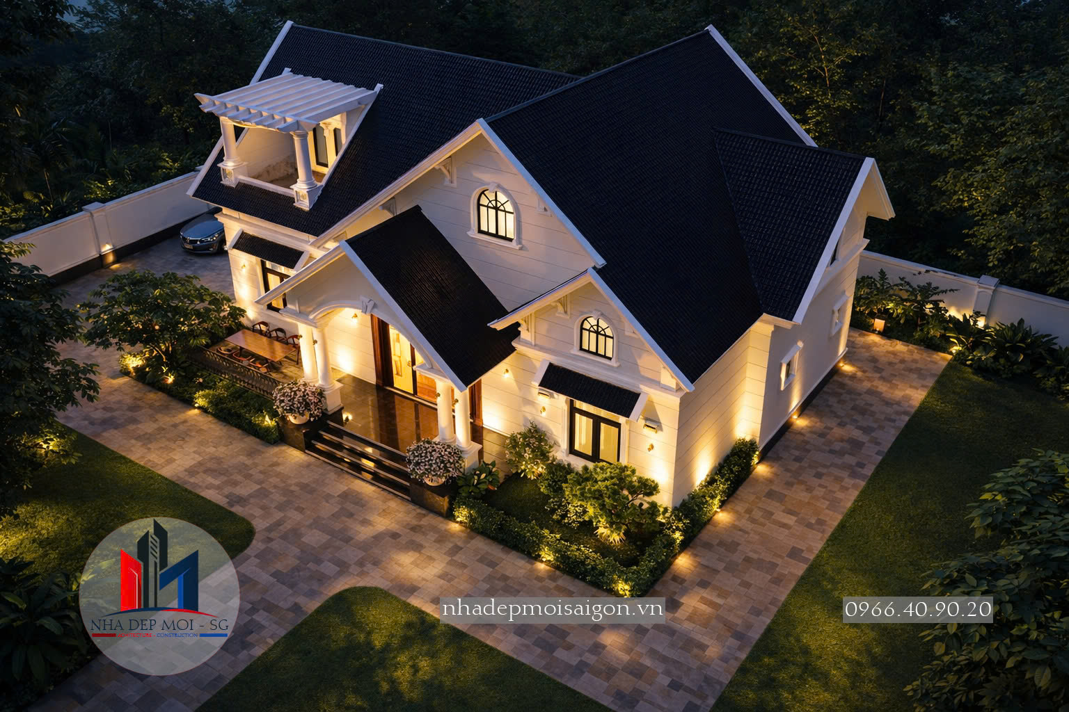 biệt thự vườn 1 trệt đẹp