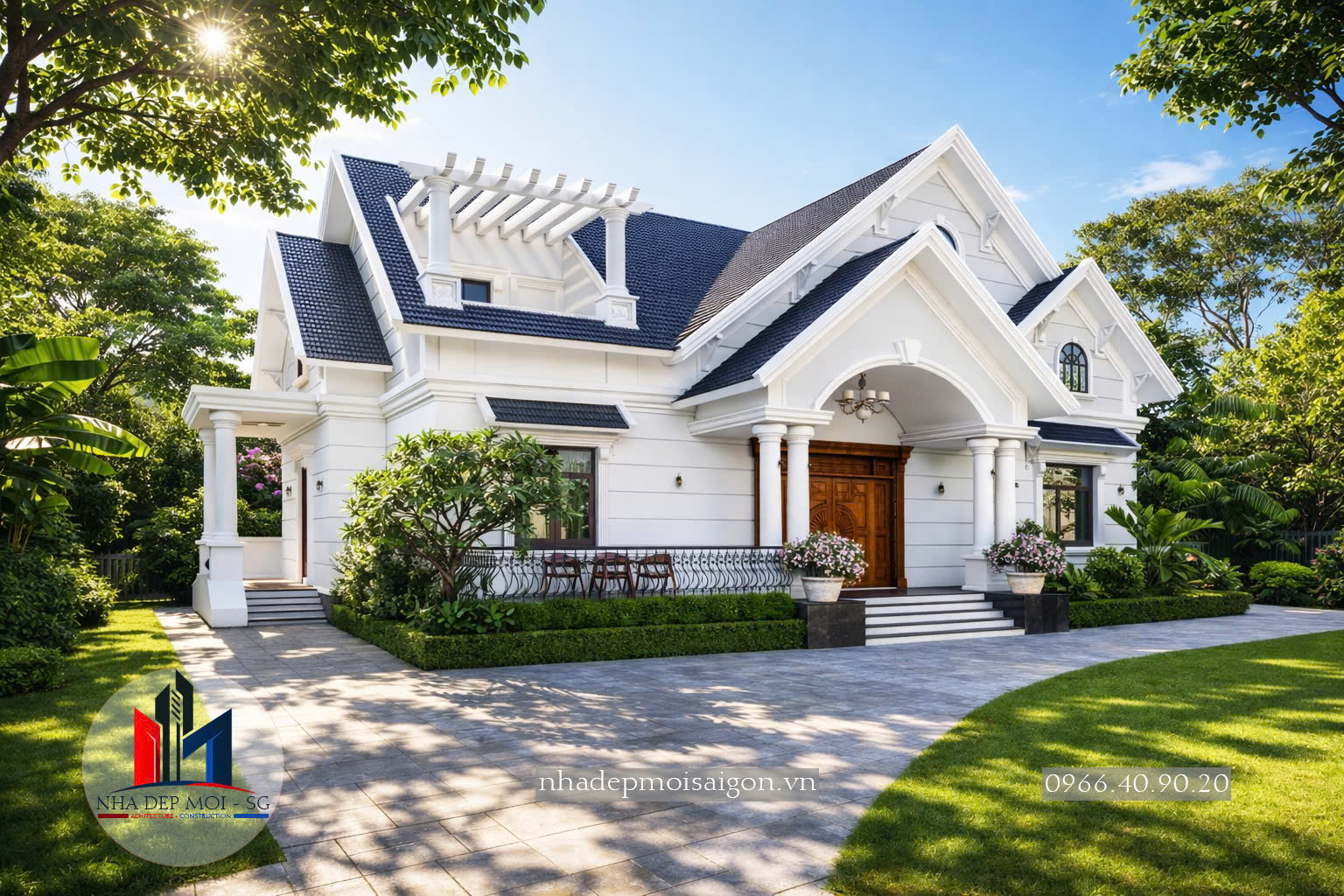 biệt thự vườn 1 trệt đẹp