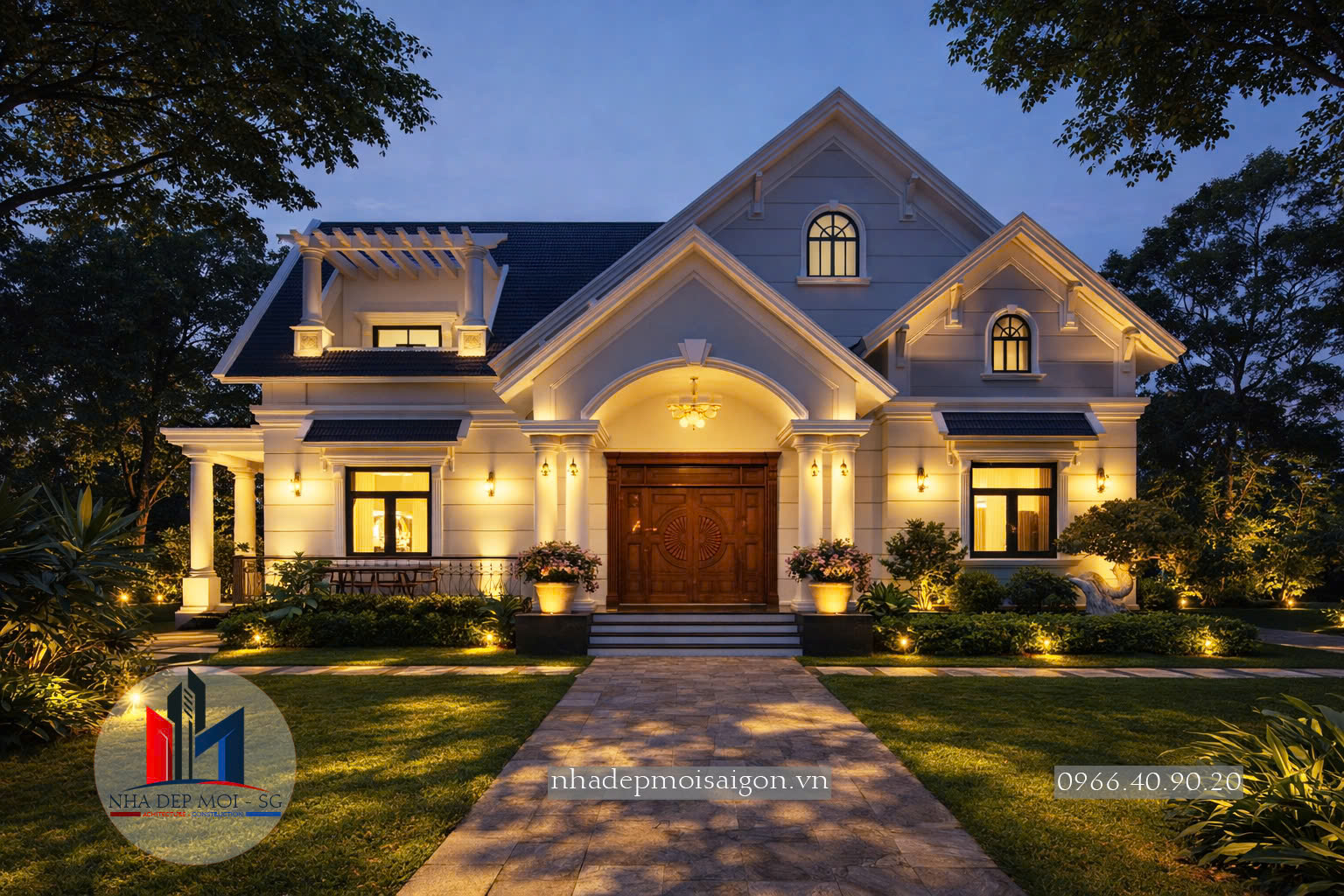 biệt thự vườn 1 trệt đẹp