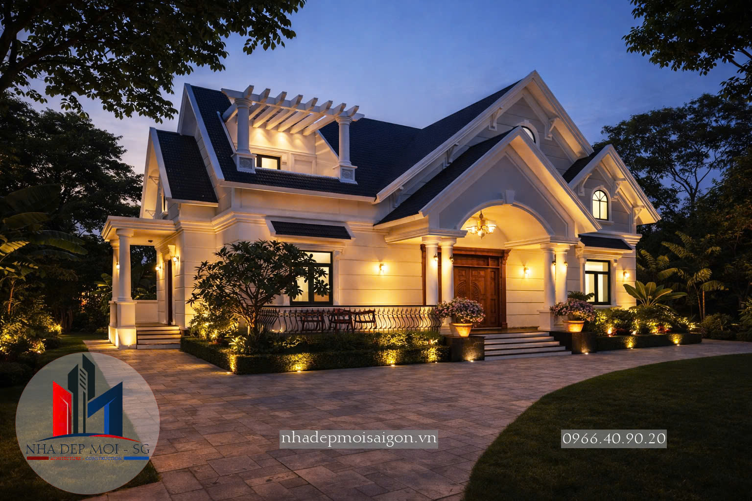 biệt thự vườn 1 trệt đẹp