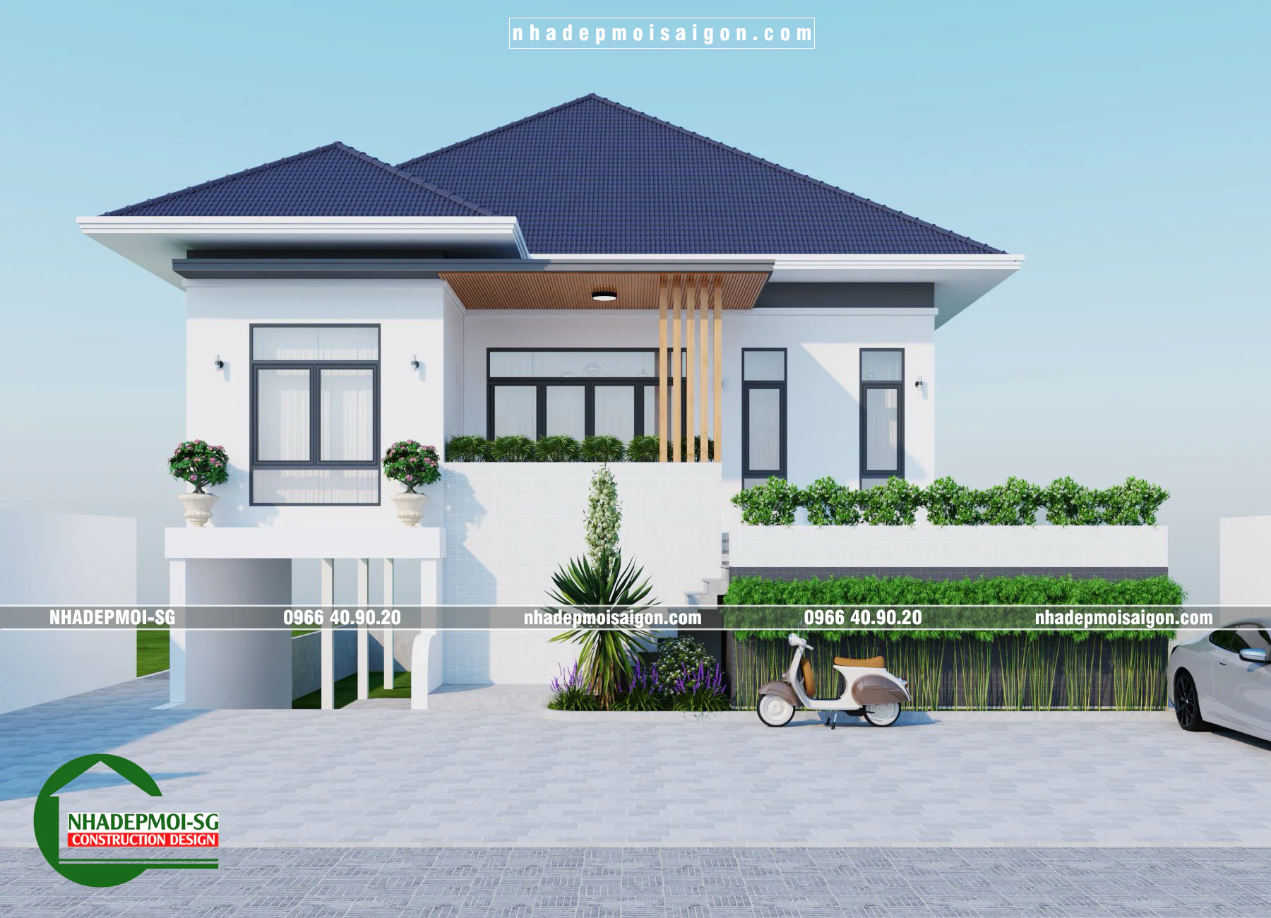 biệt thự vườn 1 trệt