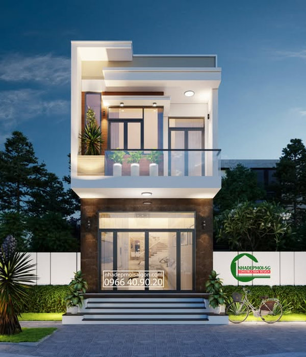 mẫu thiết kế nhà phố đẹp