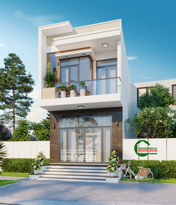 mẫu thiết kế nhà phố đẹp