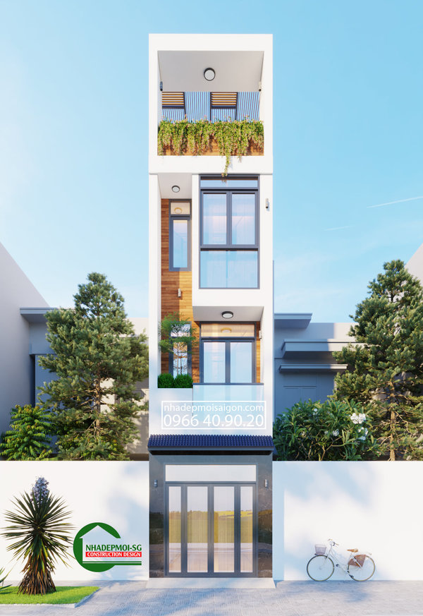 mẫu thiết kế nhà phố đẹp