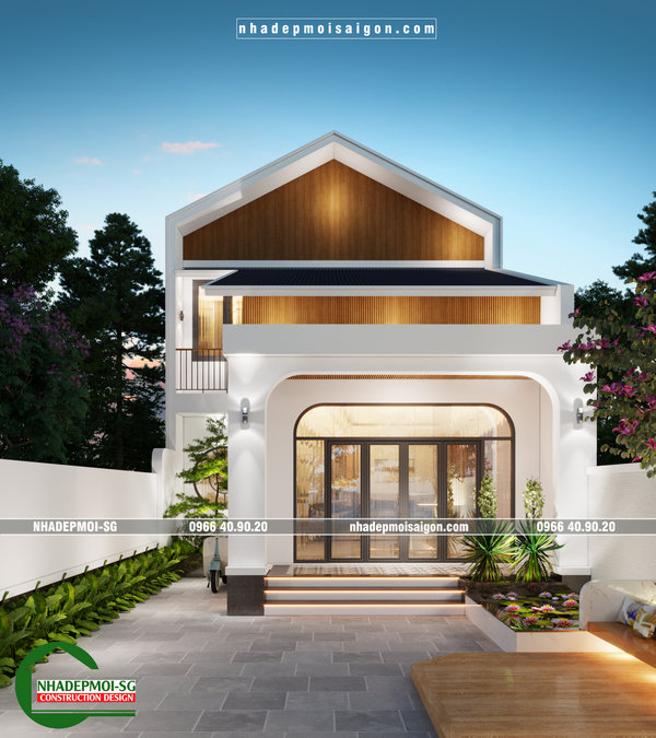 mẫu thiết kế biệt thự 1 trệt