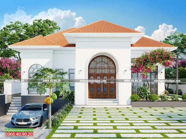 mẫu thiết kế biệt thự hiện đại đẹp