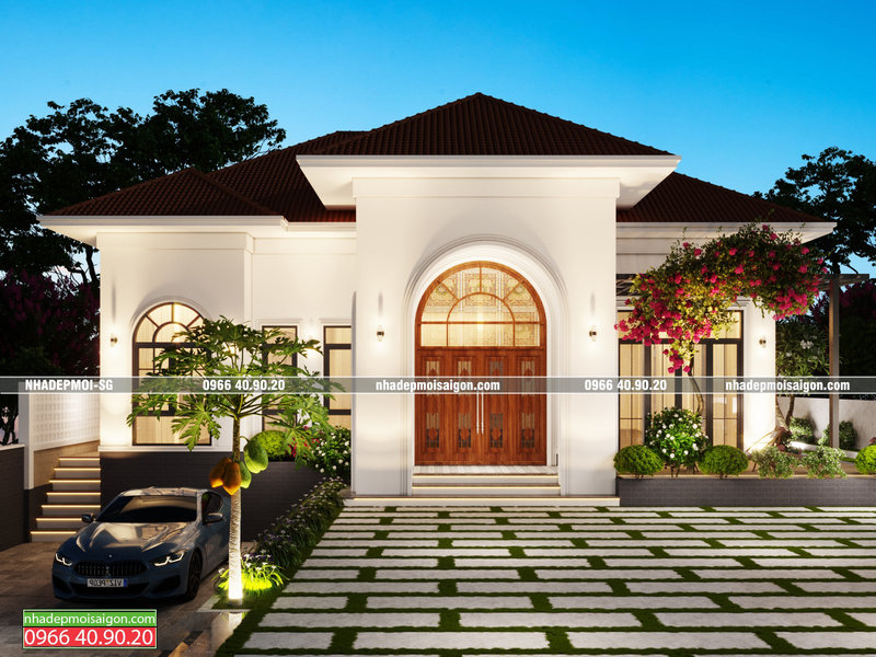 mẫu nhà mái nhật đẹp