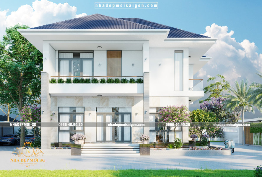 mẫu nhà mái nhật đẹp