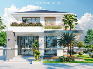 mẫu nhà mái nhật đẹp