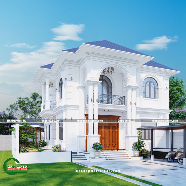 mẫu nhà mái nhật đẹp