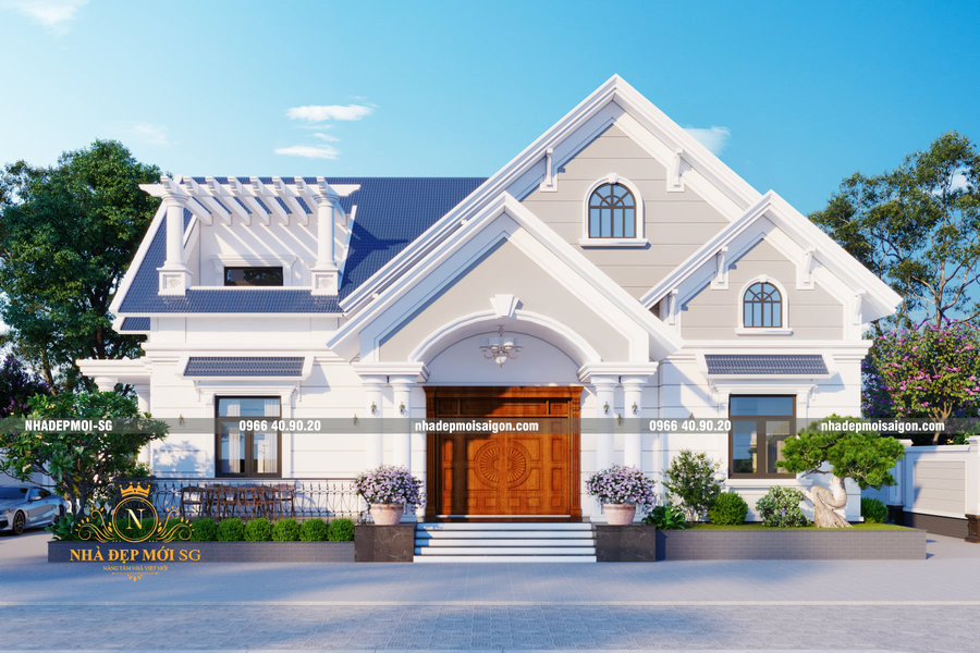 mẫu nhà mái thái đẹp