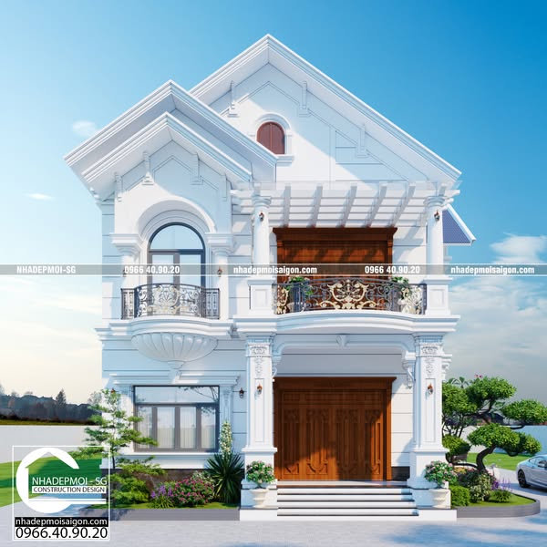 mẫu nhà mái thái đẹp