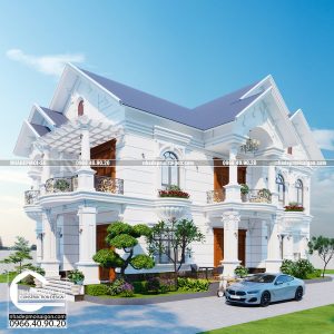 mẫu nhà mái thái đẹp