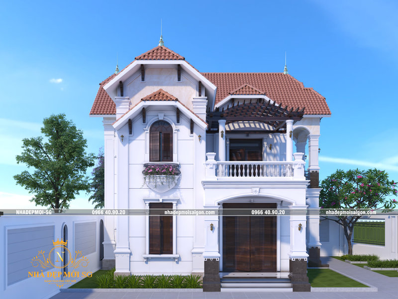 mẫu nhà mái thái đẹp