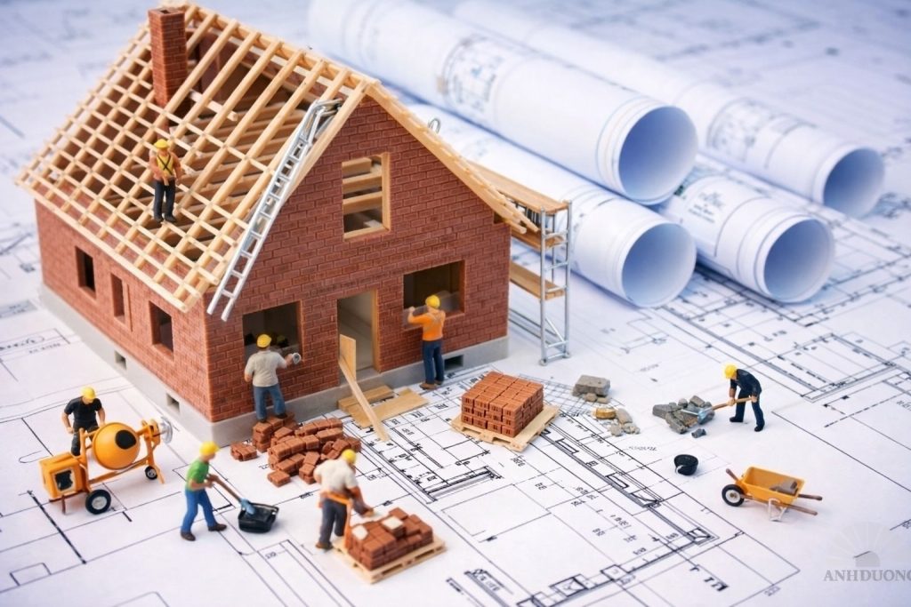 thi công xây dựng