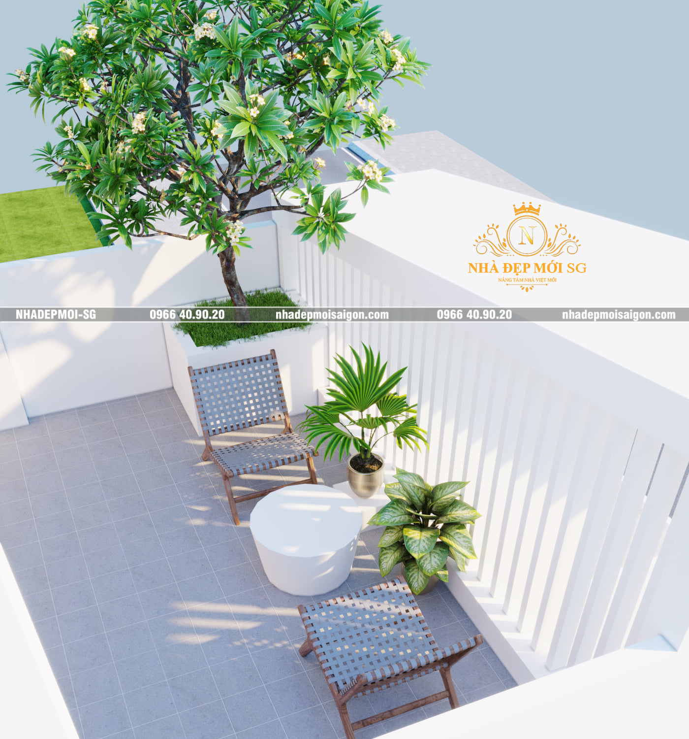 mẫu nhà phố 2 tầng 5x17m