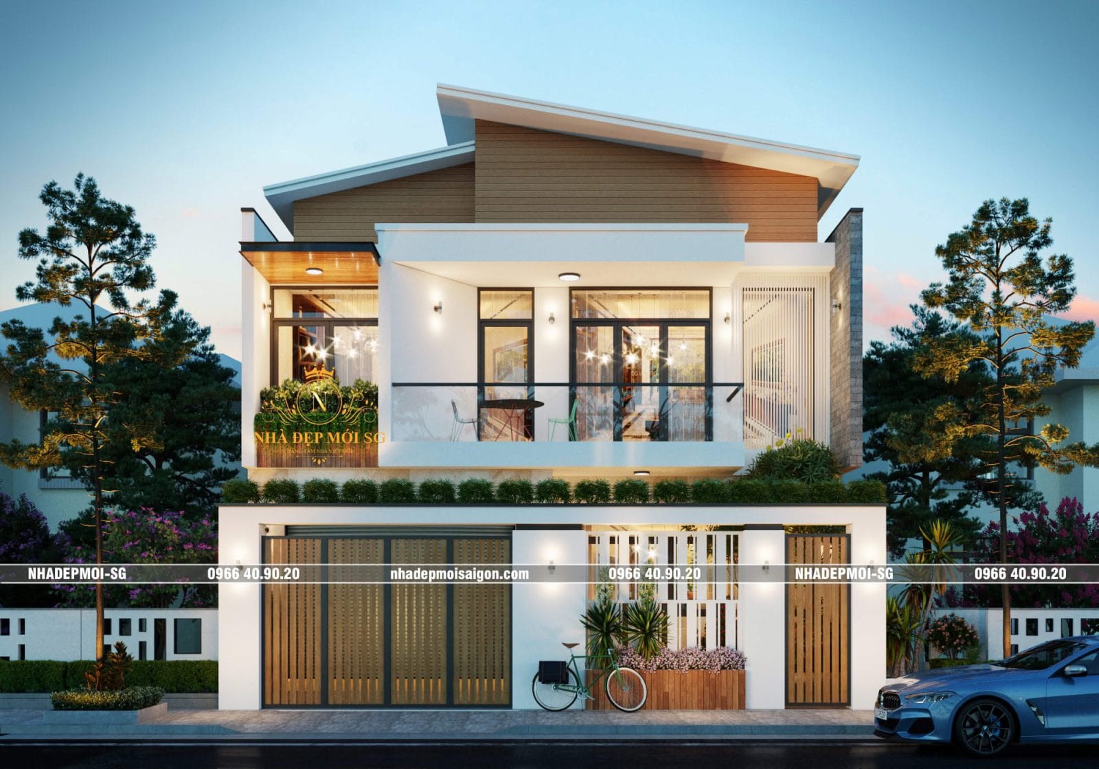 Mẫu Thiết Kế Nhà Phố Đẹp 7x15m: Xu Hướng Kiến Trúc Hiện Đại 2026 4 Mẫu thiết kế nhà phố đẹp hiện đại xu hướng 2026